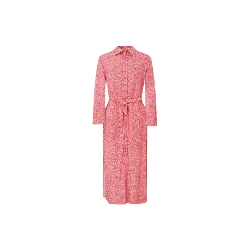 Pepe Jeans Long-Sleeved Dresses Women's Red