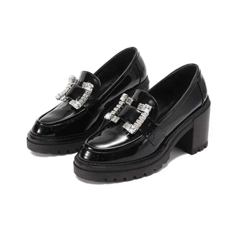 SERGIO ROSSI Prince 85mm Leather Loafers-2