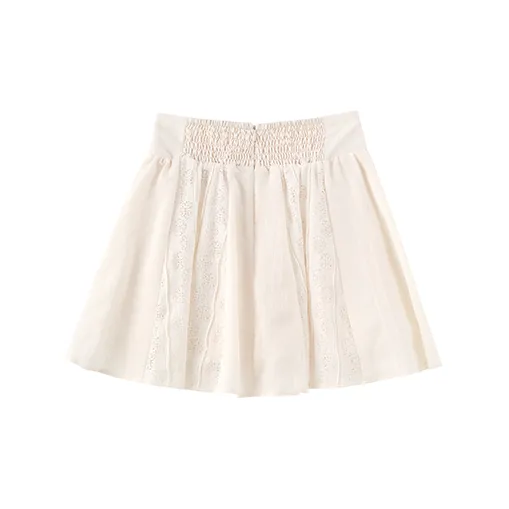 Miss Chipmunk Casual Short Skirts Women's Pearl Pink-1