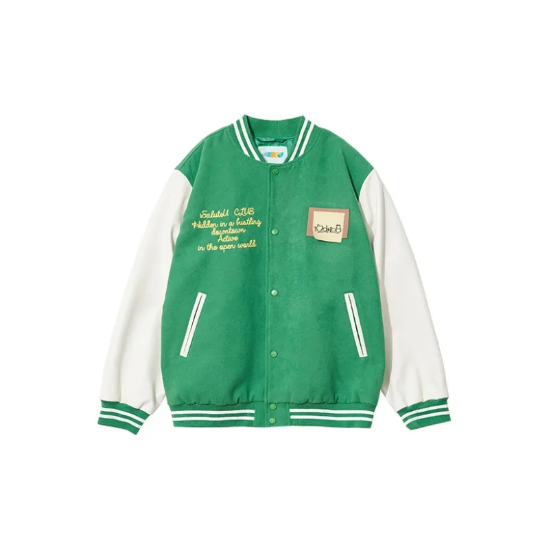 ISaluteU Baseball Jacket Unisex-4