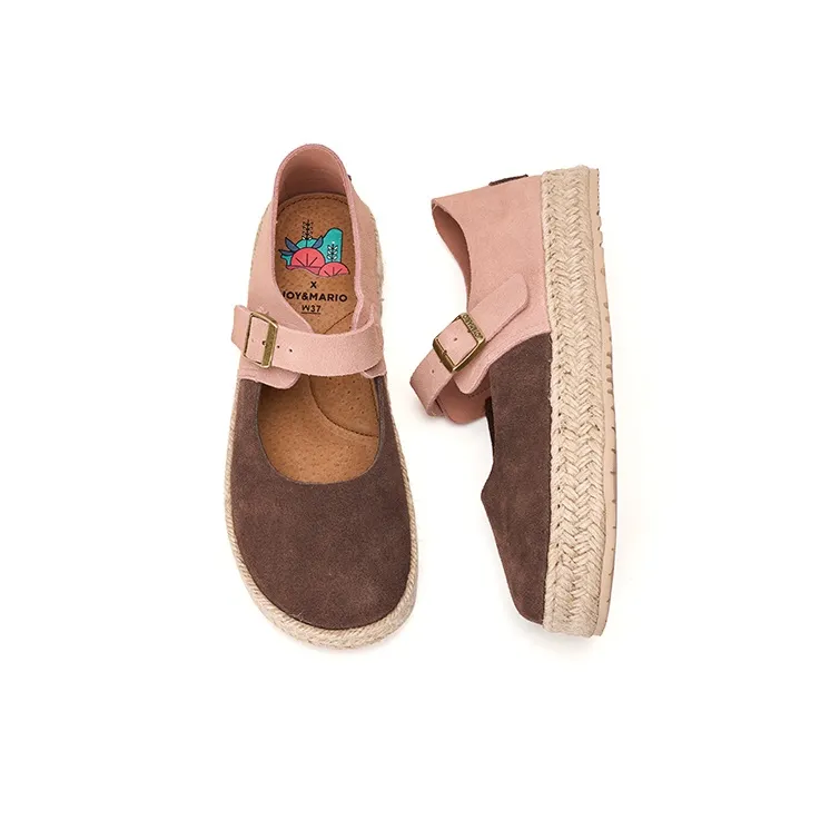 Joy&Mario Espadrilles Women's Brown/Red/Yellow-10