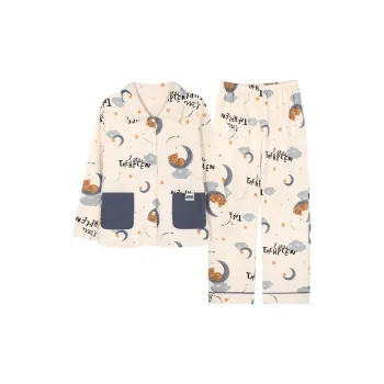 Kerener Pajama Set Women's Beige