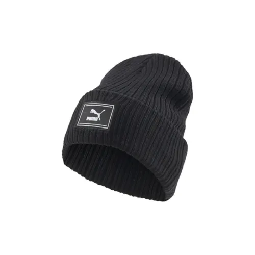 PUMA Polyester Acrylic Beanies Unisex Black
