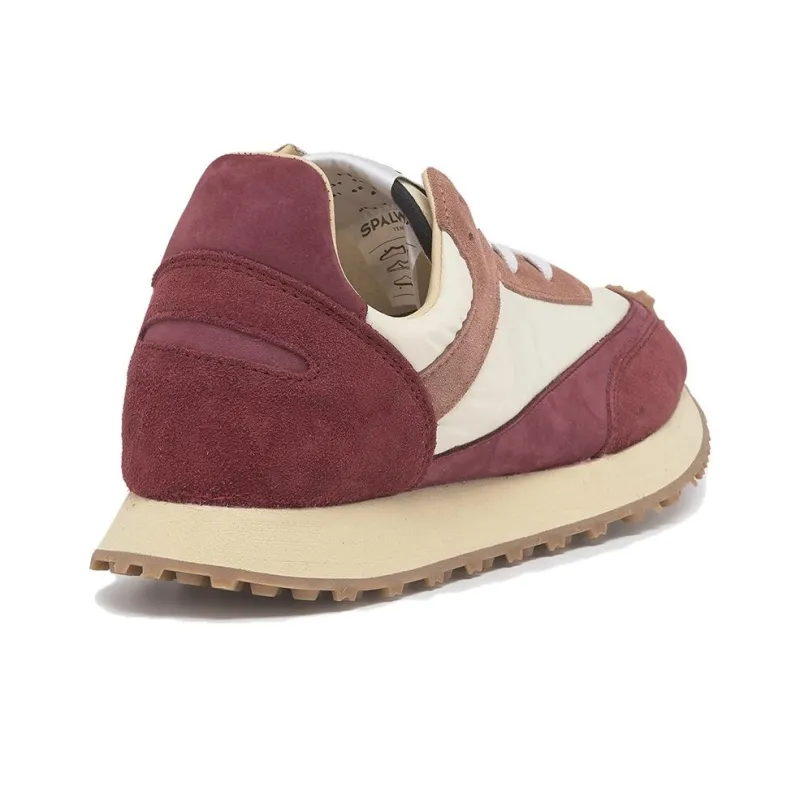 SPALWART Low Top Casual Shoes Unisex Beige Red-3