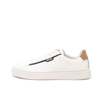 BOSS Rhys Tenn Lace up Leather Sneakers