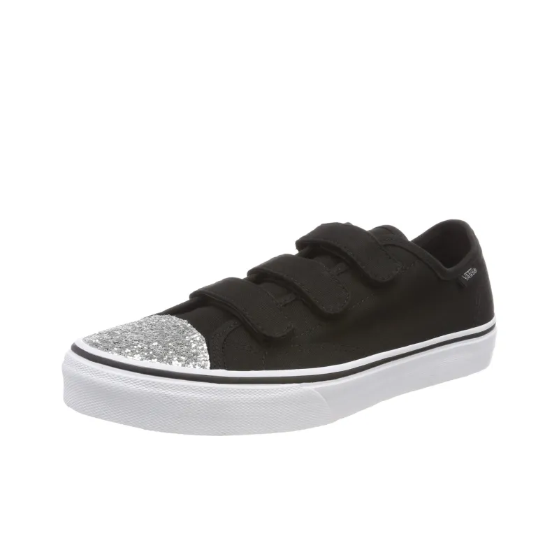 Style 23 Vans V Kids 'Glitter Toe'-2