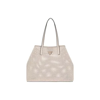 GUESS Polyurethane Handbag Regular Women's Cream