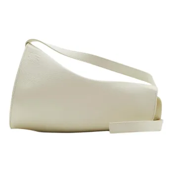 Burberry Beaded Leather Crossbody Bag Shoulder Bag Women's Almond