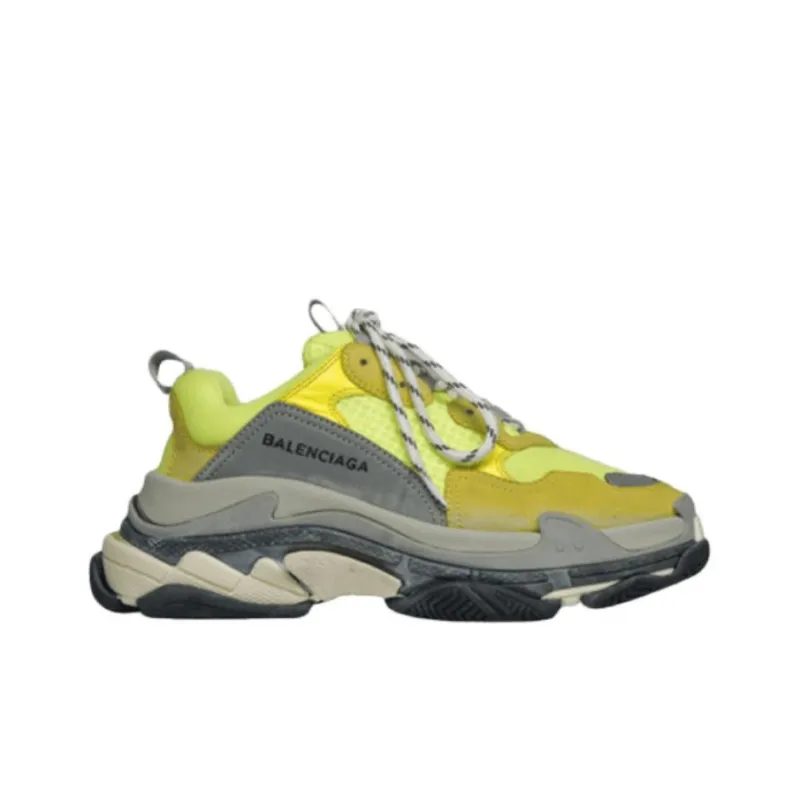 Balenciaga Triple S Sneakers 'Fluorescent Green'-1
