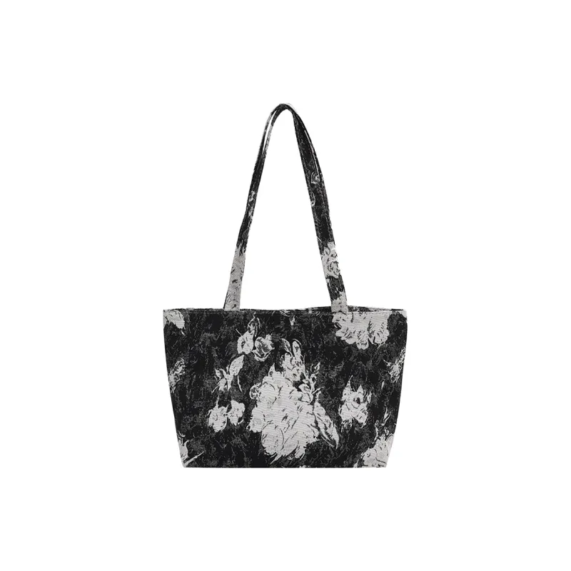 Parker Bear Fabric Tote Bag Shopping Bag Shoulder Bags Regular Unisex Coffee/Blue/Red/Black-23