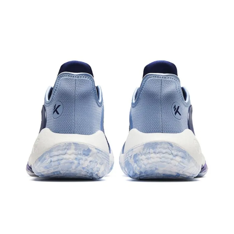 ANTA Three Points Of Rain 2 Generations Basketball Shoes Men Low Top Nautilus Blue/Signal Blue/Light Nightingale Purple-2