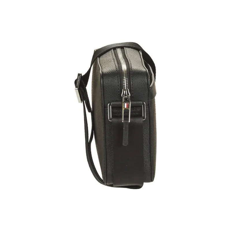 Tommy Hilfiger Polyurethane Bonded Leather Camera Bag Shoulder Bag Crossbody Bag Regular Men's Black-3