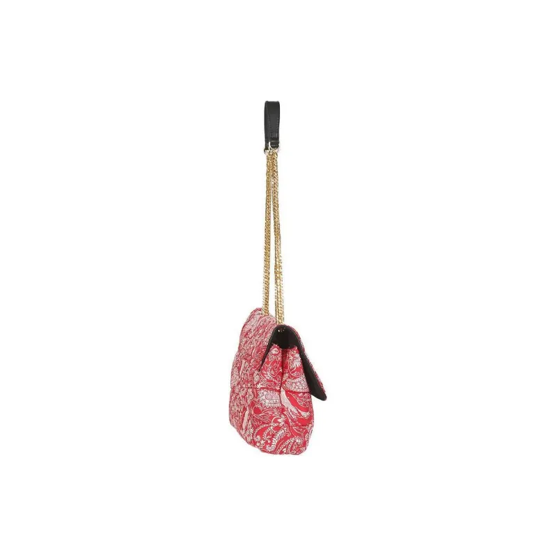 LOLLiPOPS Textile Shoulder Bag Women's Red-2