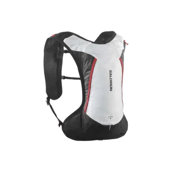 SALOMON Polyamide Hiking Bag Backpack Unisex White & Black