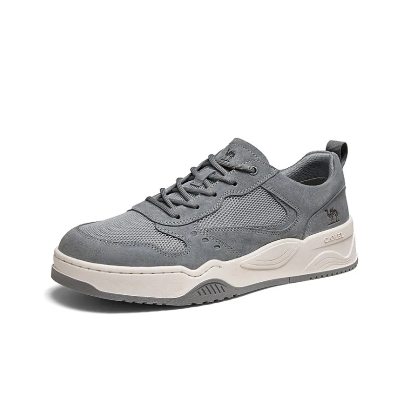 CAMEL Low-Top Skateboard Shoes Men's-1