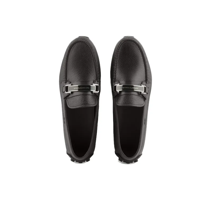 EMPORIO ARMANI Loafers Men's Brown-2