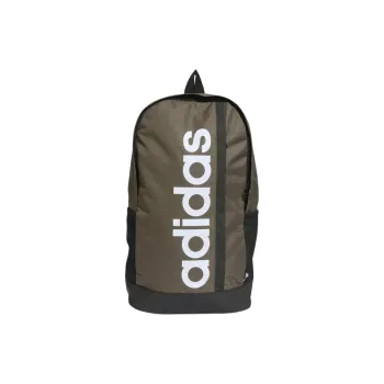Adidas Recycled Polyester Plain Weave Fabric Backpack Regular Unisex Olive