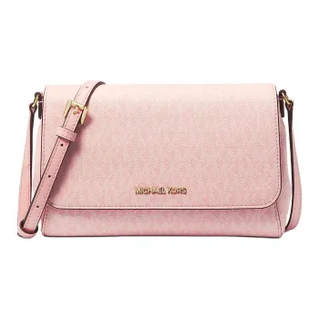 MICHAEL KORS Leather Crossbody Bag Shoulder Bag Medium Size Women's Blush Pink
