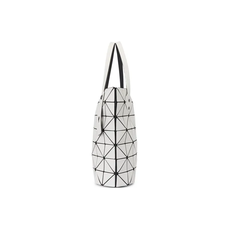 ISSEY MIYAKE Polyvinyl Chloride One Shoulder Handbags Women's Light Gray-1