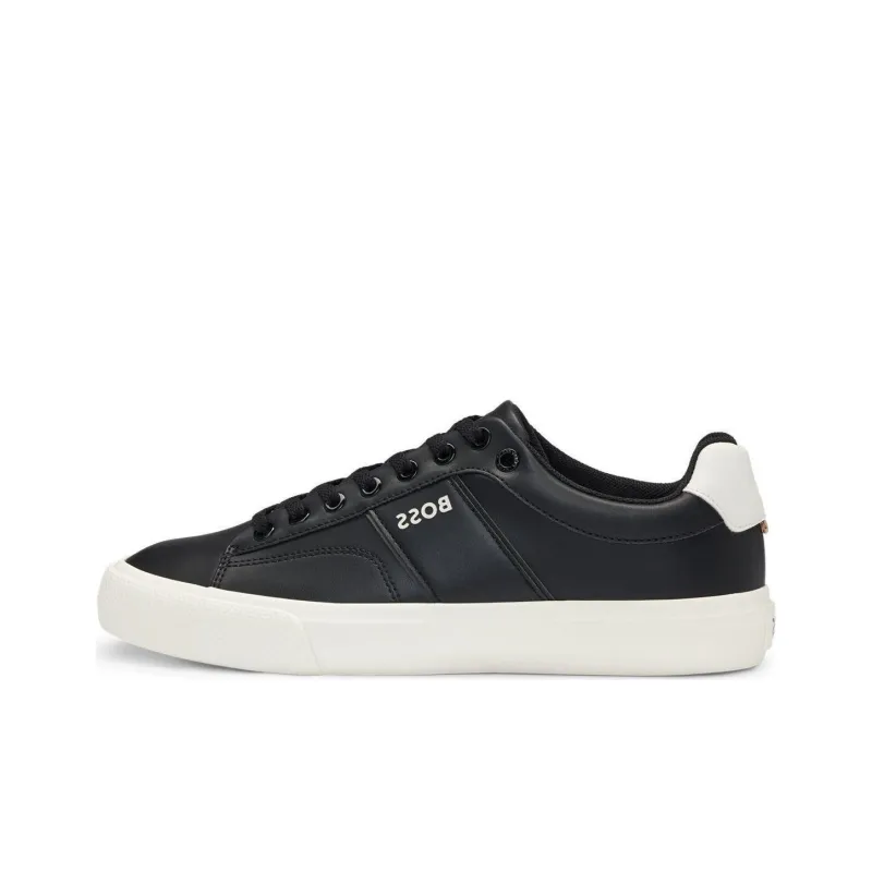 HUGO BOSS Low Top Skateboard Shoes Men's Black-0