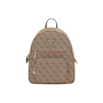 GUESS Polyurethane Coated Polyethylene Backpack Regular Women's Multidome