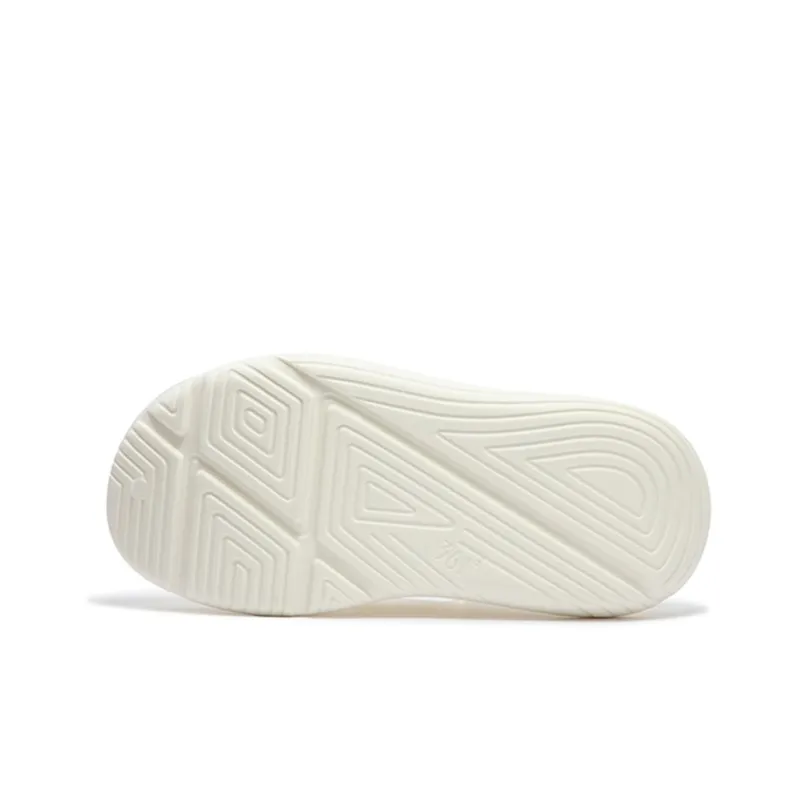 361° Slide Slippers Unisex White Black-4