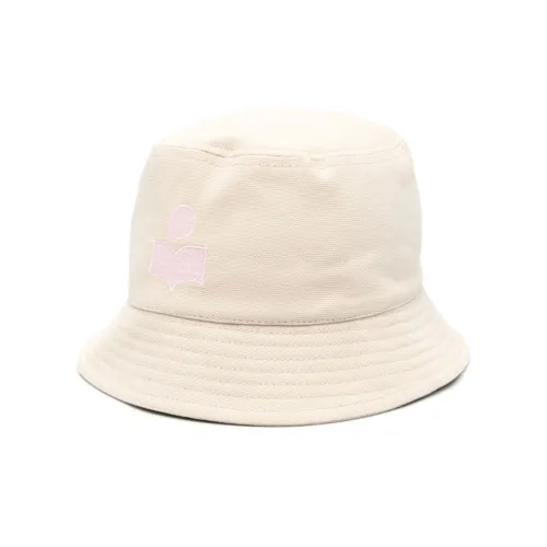 ISABEL MARANT Cotton Bucket Hats Women's Light Beige