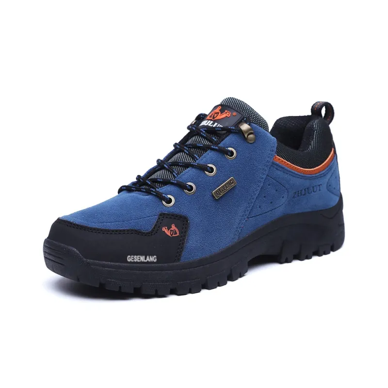 GESENLANG Anti Slip And Wear Resistant Water Resistant Low Top Outdoor Shoes Men's-1