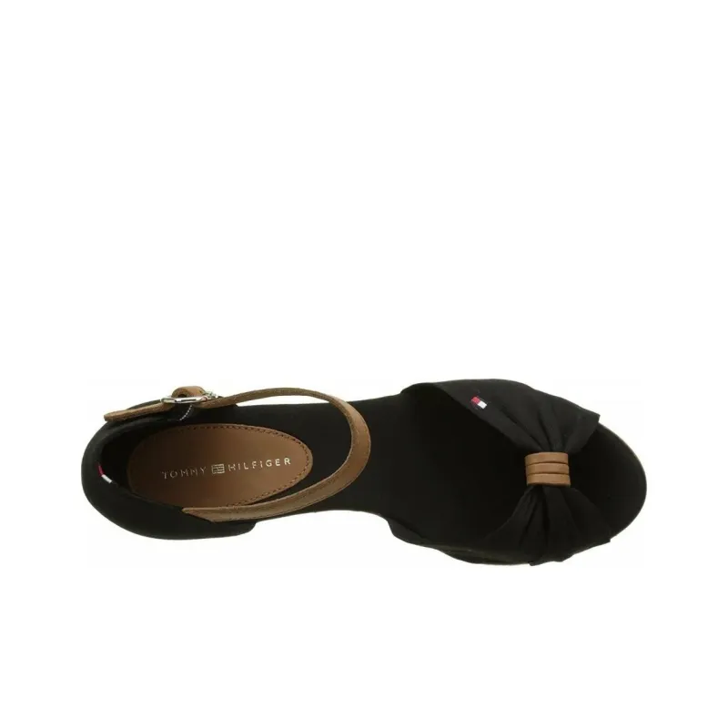 Tommy Hilfiger One Strap Sandals Women's Black-2