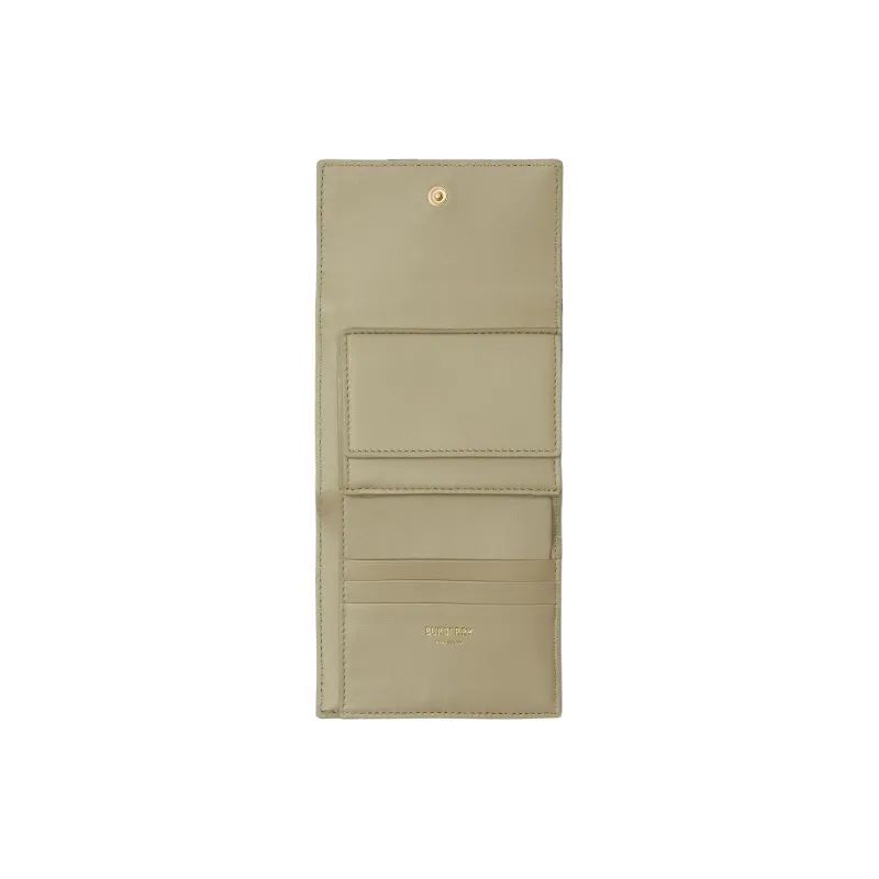 Burberry Cotton With Polyester Wallet Women's Moss Green-2