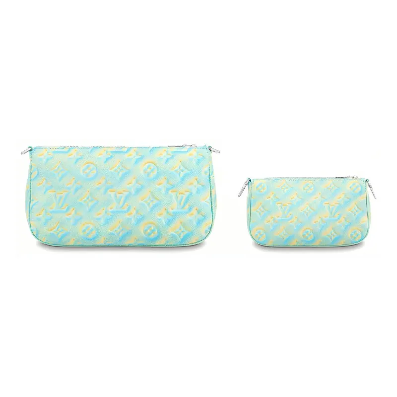 LOUIS VUITTON Multi Pochette Accessoires Water Green-3