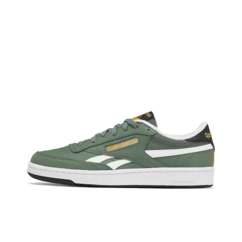 Reebok Club C Skateboard Shoes Unisex Low-Top Green/White