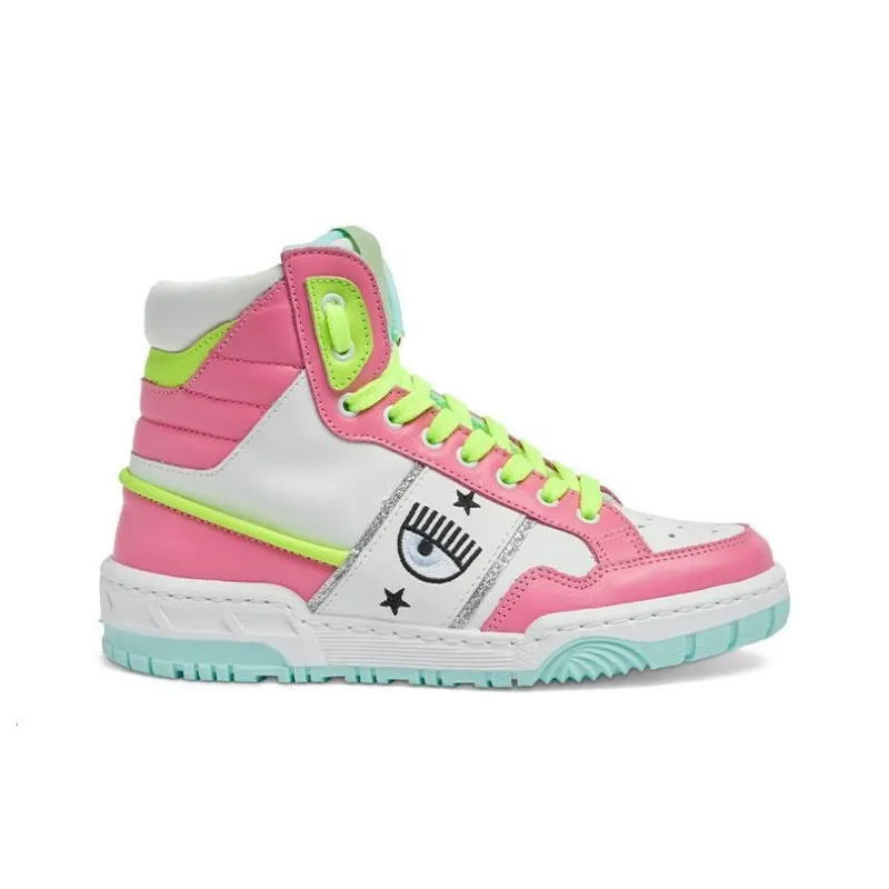 CHIARA FERRAGNI CF-1 Stylish Skateboarding Shoes Women's Pink-1