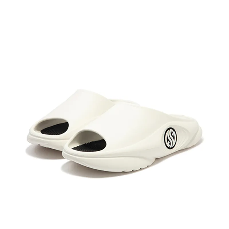 361° Slide Slippers Men's White Black-2