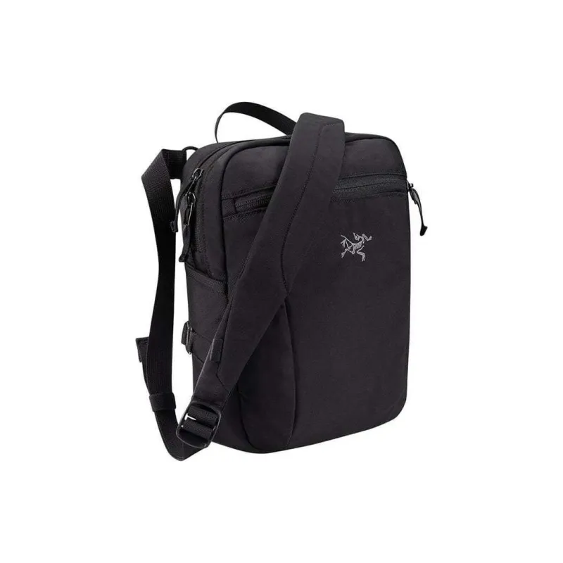 Arcteryx Nylon Portable Crossbody Bag Shoulder Bag Unisex Black-0
