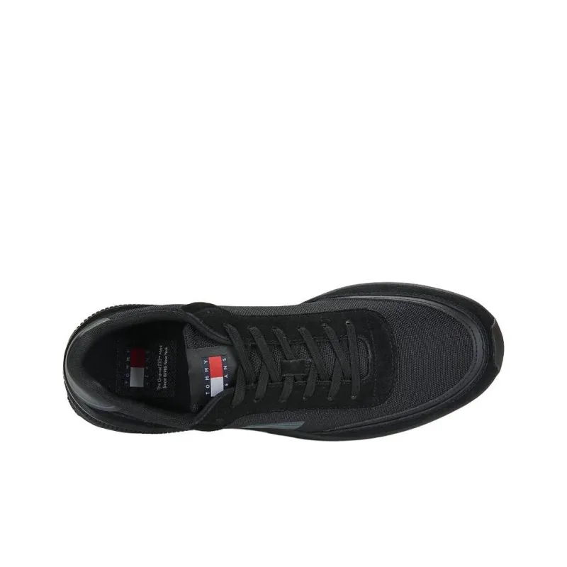 Tommy Hilfiger Low Top Casual Shoes Men's Black-3