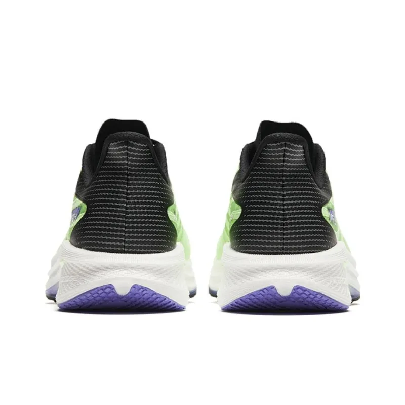 Anta MACH Mach 4.0 Cushioning Anti Slip And Wear Resistant Rebound Low Top Running Shoes Men's Green Black-2