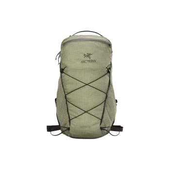 Arcteryx Nylon Mesh Outdoor Hiking Backpack Backpack Regular Unisex Green