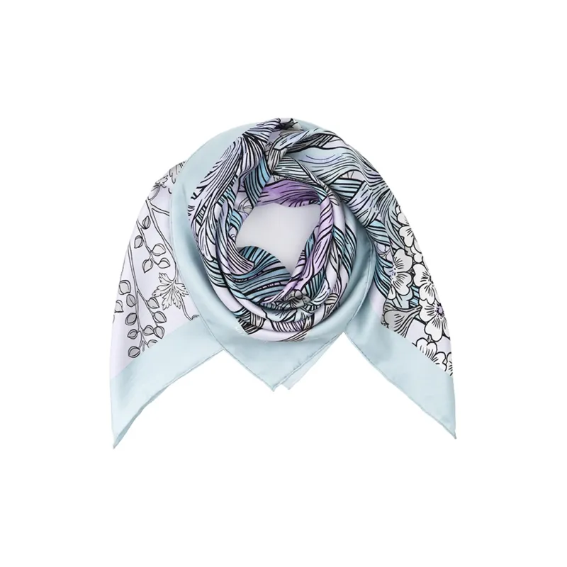 MARJAKURKI Silk Scarves Women's-1