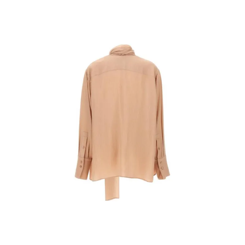 Givenchy Pussy Bow Long Sleeved Blouse-2