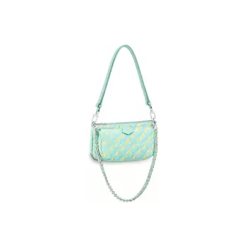 LOUIS VUITTON Multi Pochette Accessoires Water Green