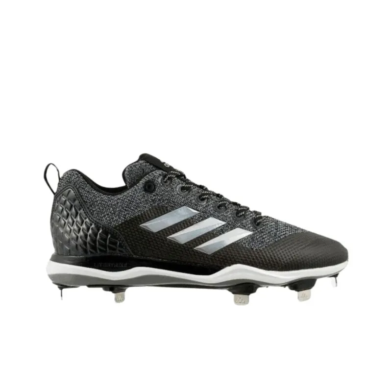 Adidas Power Alley 5 Cushioning Anti-Slip And Wear-Resistant Low-Top Training Shoes Men's Black White-1