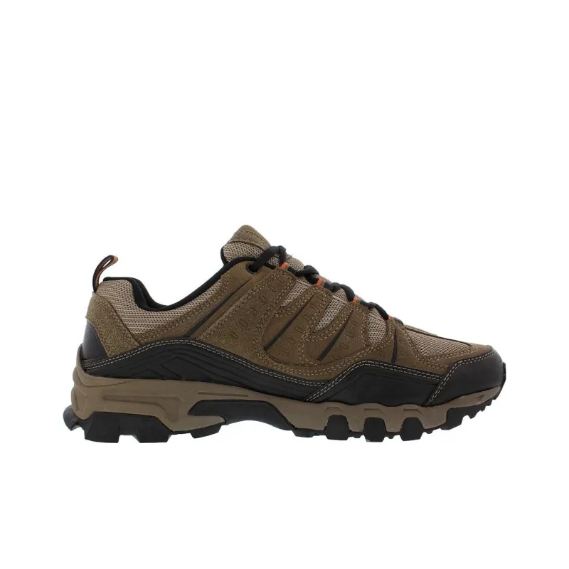 FILA Midland Rugged Trail Cushioning Lightweight Low Top Outdoor Shoes Men's Brown-1