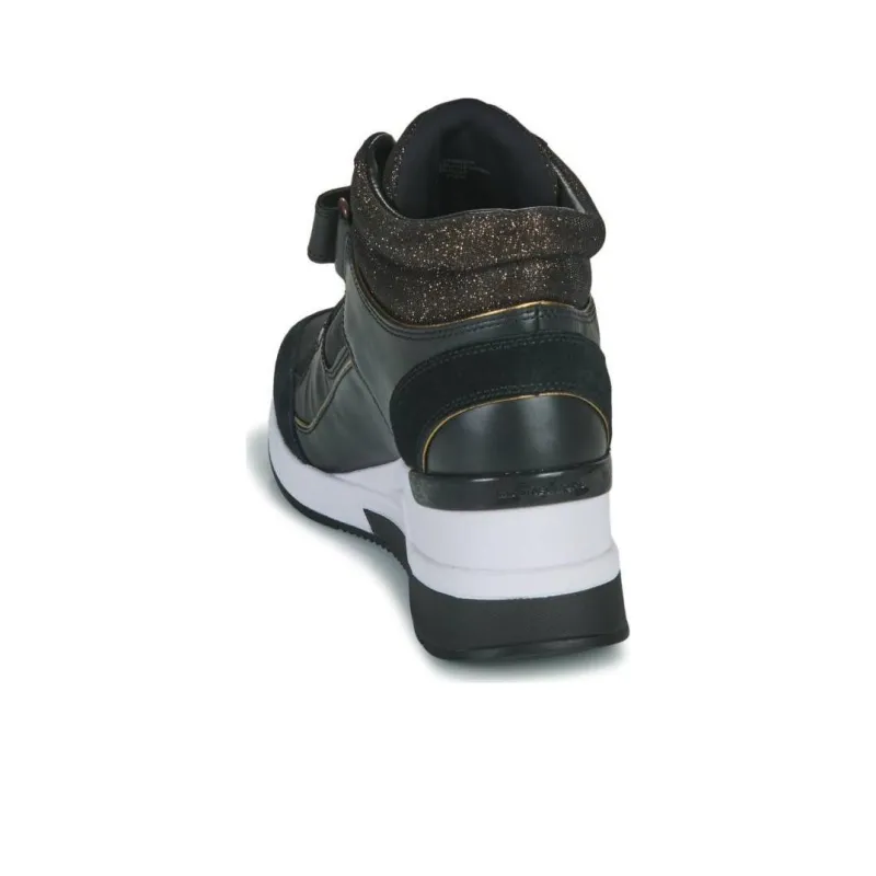MICHAEL KORS Gentry Mid Top Casual Shoes Women's Black-7