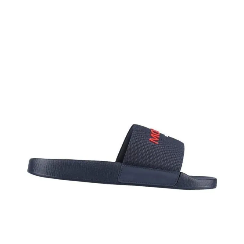 Moncler Basile Logo Embossed Slides-4
