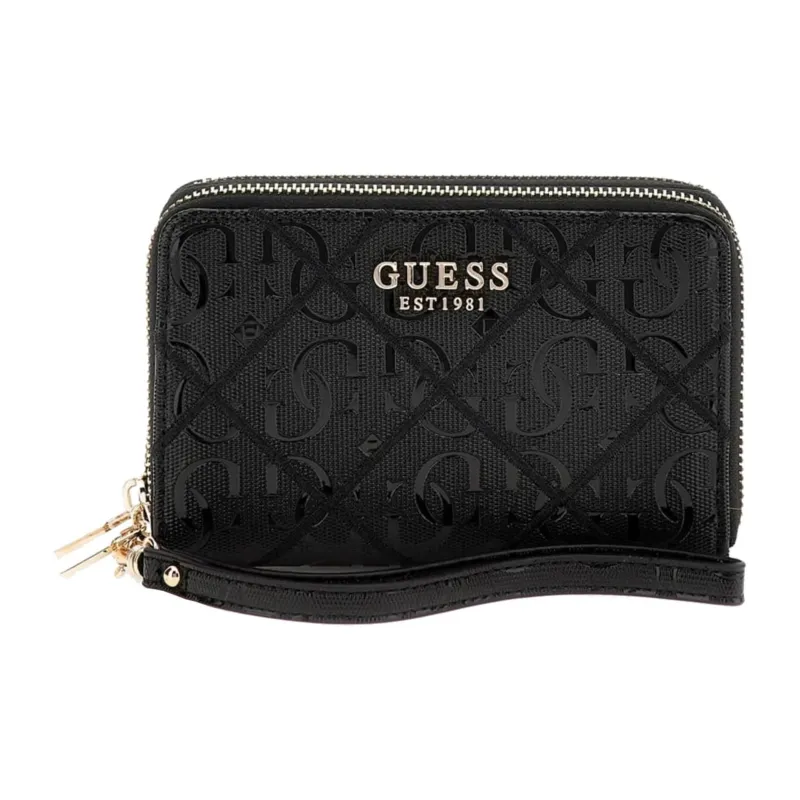 GUESS Polyurethane Wallet Women's Black-0