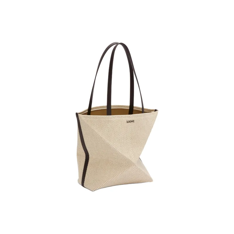 LOEWE Fabric Handbag Unisex Beige & Natural-1