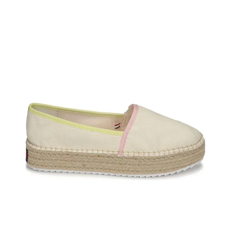 Tommy Hilfiger Casual Single Shoes Women's Beige-1