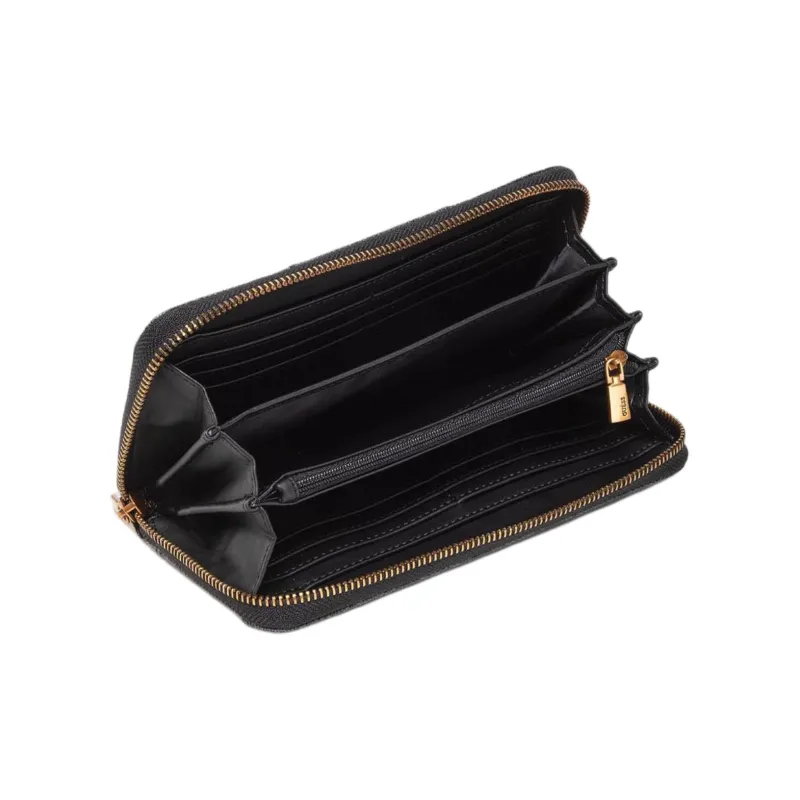 GUESS Polyurethane Wallet Women's Gray-2