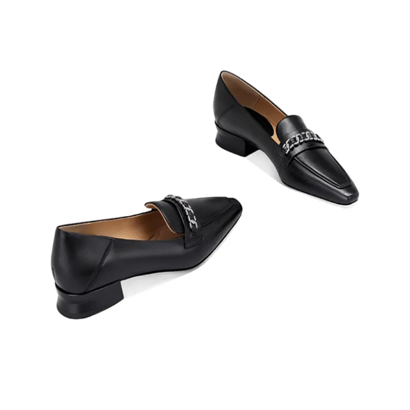 JESSICA SOPHIA Loafers Women's Black/Gray-6
